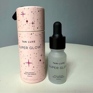 NEW TAN-LUXE Super Glow Hyaluronic Self-Tan Serum mini Super Glow Serum .33Oz